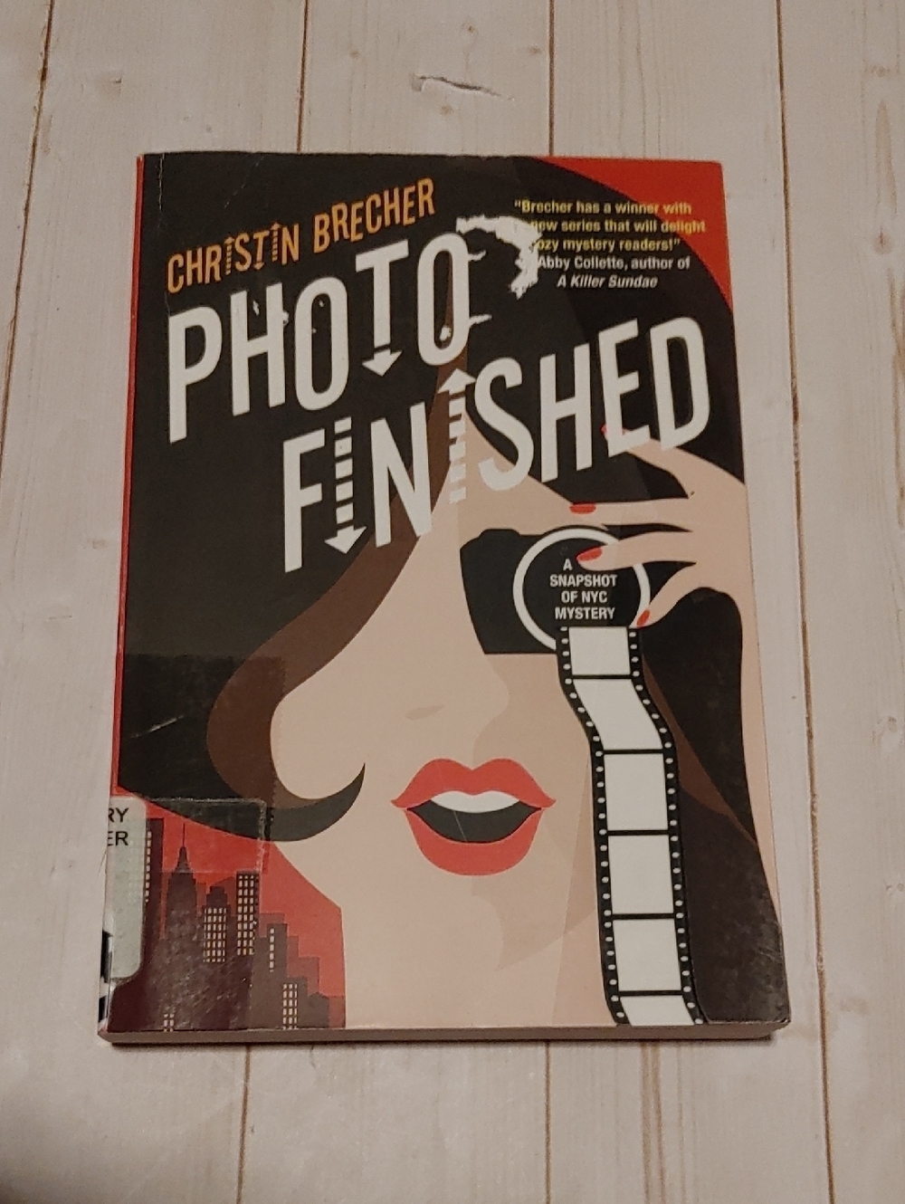 Photo Finished Adult Mystery Novel Book By Christin Brecher